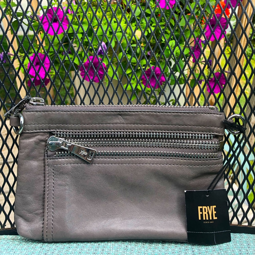 Frye | Bag | Brand New Frye Lexi Leather Crossbody Bag in Charcoal